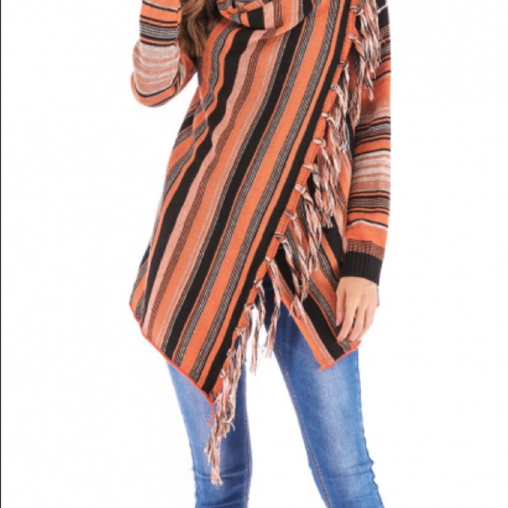 Beautiful fall sweater/wrap - Picture 3 of 3